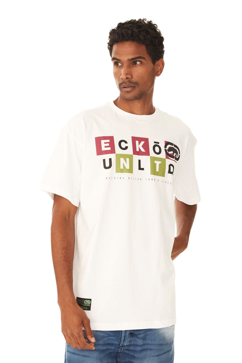 Camiseta Ecko Unltd. Masculina Branca Original Ecko Unltd