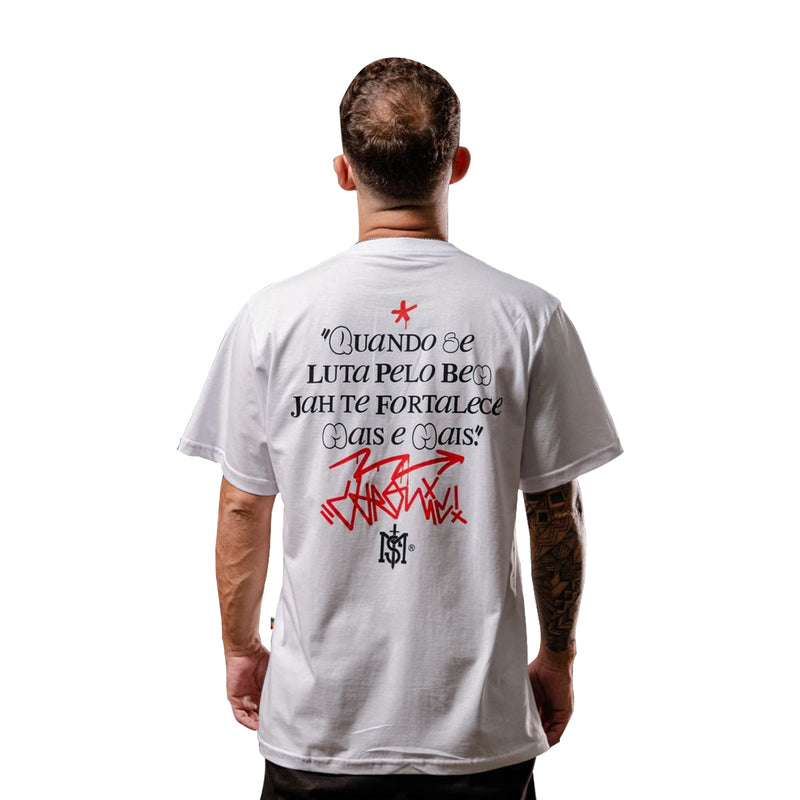 Camiseta Chronic Mato Seco - Quando Se Luta Pelo Bem Jah Te Fortalece Broken Style