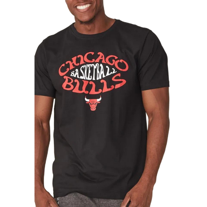 CAMISETA NBA CHICAGO BULLS PRETA ORIGINAL NBA