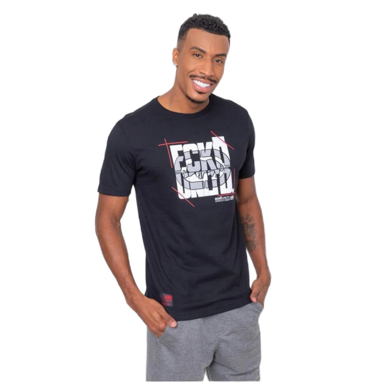 Camiseta Ecko Unlimited Preta Original Ecko Unltd