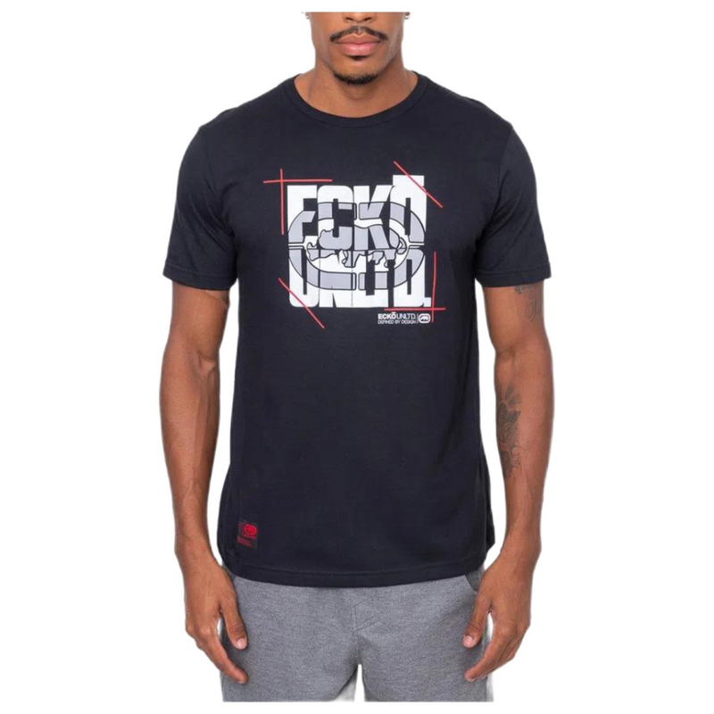 Camiseta Ecko Unlimited Preta Original Ecko Unltd