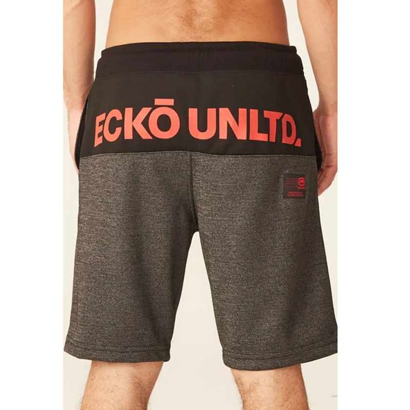 Bermuda Ecko Moletom Preta Original Ecko Unltd