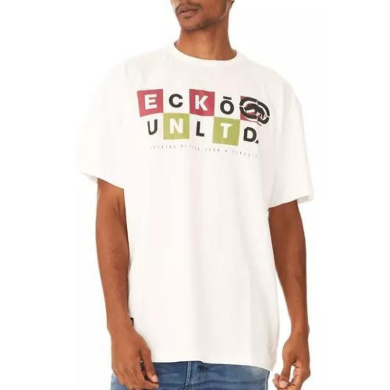 Camiseta Ecko Unltd Estampada Of White Original Ecko Unltd