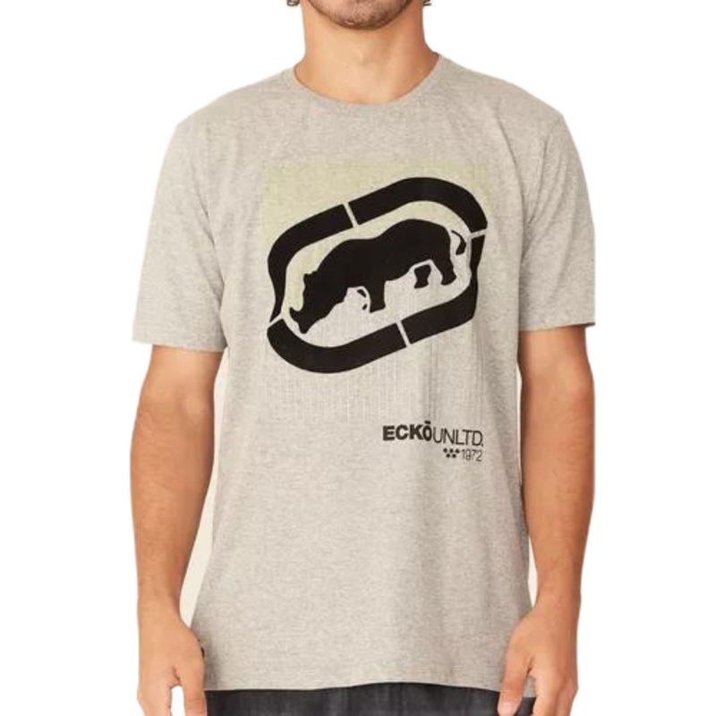 Camiseta Ecko Unltd Rhino Cinza Original Ecko Unltd